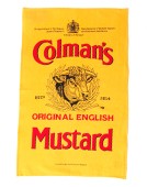 Exclusive Mustard Label Teatowel