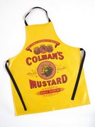 Exclusive Mustard Label PVC Apron