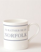 "I'd Rather Be In Norfolk" Mug