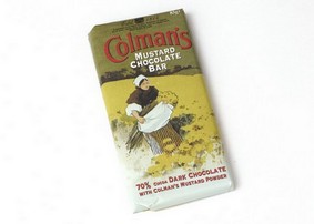 Colman's Exclusive Mustard Chocolate Bar